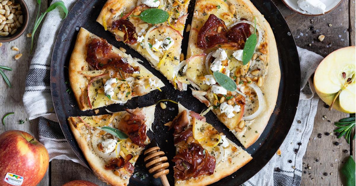 Apple Pizza: to the recipe