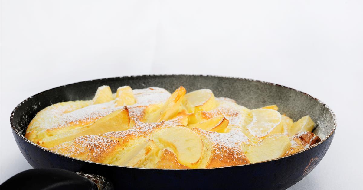Apple “Schmarren” soufflé South Tyrol