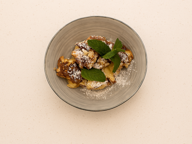 Buckwheat Kaiserschmarrn with Südtiroler Apfel PGI