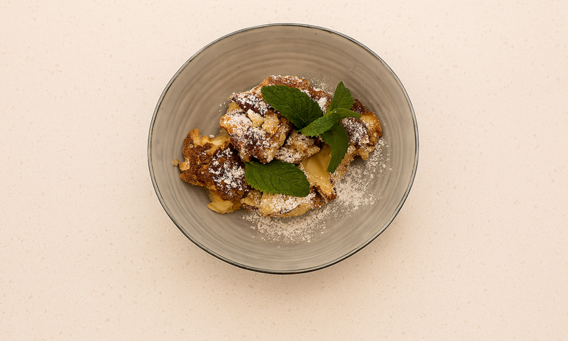 Buckwheat Kaiserschmarrn with Südtiroler Apfel PGI