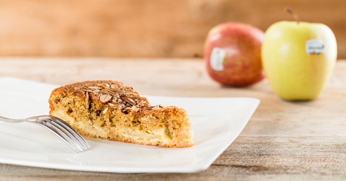 Cake with whole-grain Kamut flour South Tyrol