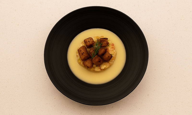 Südtiroler Apfel PGI and trout tartare with horseradish