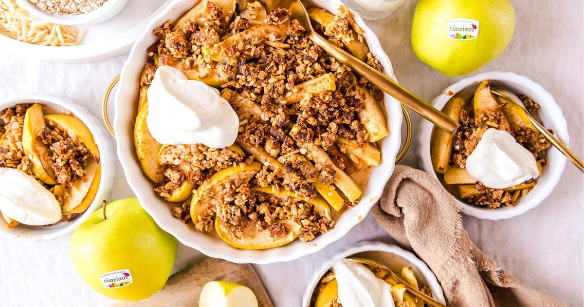 Warm Breakfast Bake with Südtiroler Apfel PGI